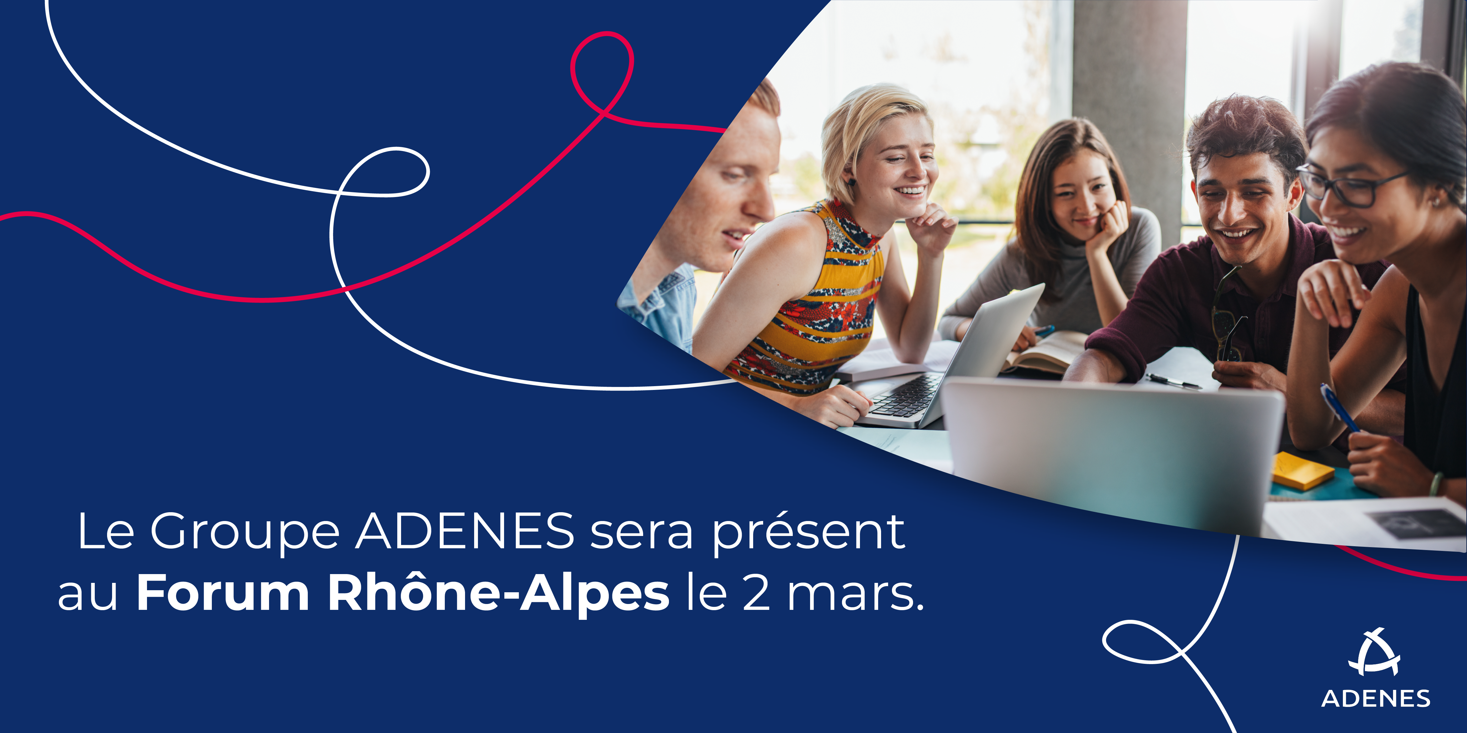 Read more about the article #AdenesInside – The ADENES Group will be present at the Rhône-Alpes Forum