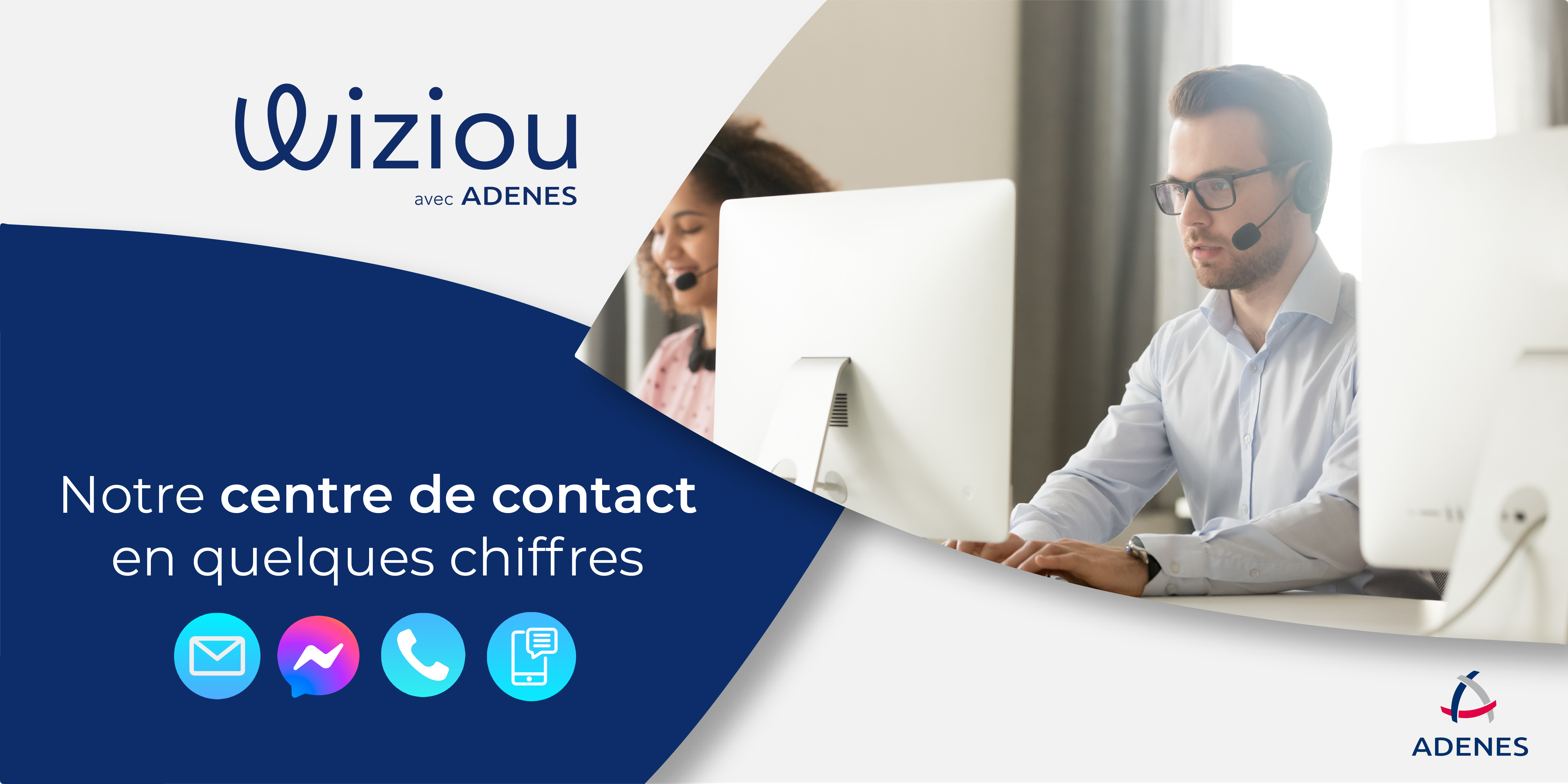 Lire la suite à propos de l’article #AdenesInside – Wiziou, le centre de contact du Groupe ADENES poursuit sa progression et franchit le cap de l’omnicanalité attendue par les clients ! ✊